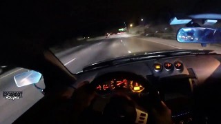 En Nissan 350z, il slalome comme un dingue